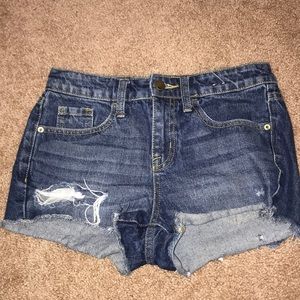Jean shorts